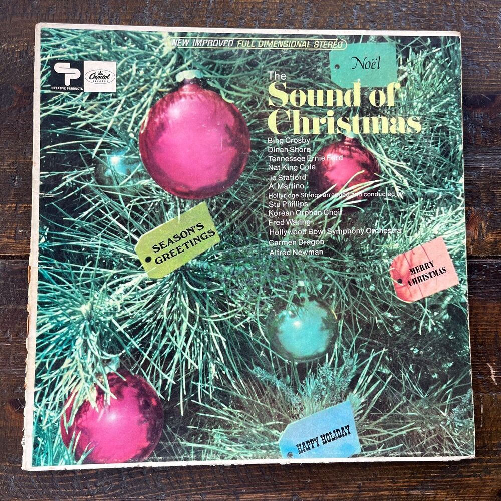 THE SOUND OF CHRISTMAS Vintage 1966 Vinyl LP Record Capitol Records 6515